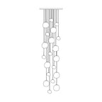 Caeloria Plastic Pendant Light-Moonnatur