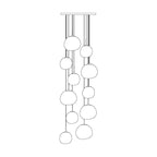 Caeloria Plastic Pendant Light-Moonnatur