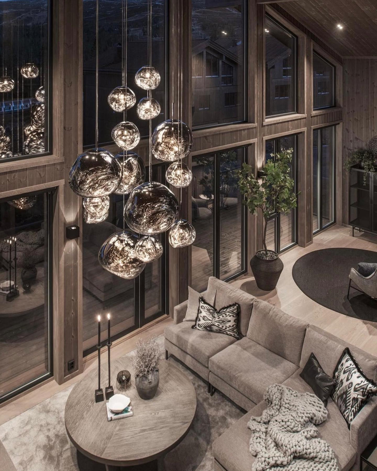 Caeloria Plastic Pendant Light-Moonnatur