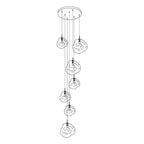 Caeloria Plastic Pendant Light-Moonnatur