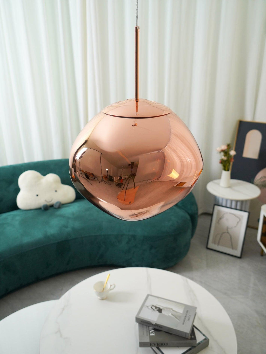 Caeloria Plastic Pendant Light-Moonnatur