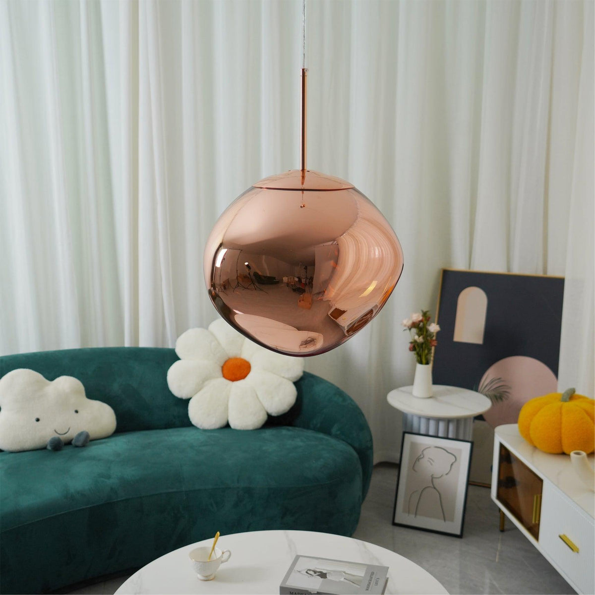 Caeloria Plastic Pendant Light-Moonnatur