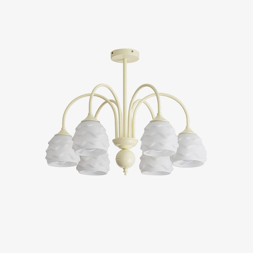 Osenora Glass Chandelier-Moonnatur