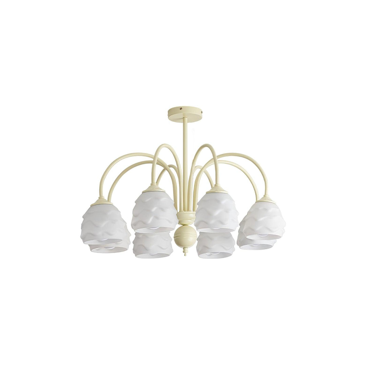 Osenora Glass Chandelier-Moonnatur