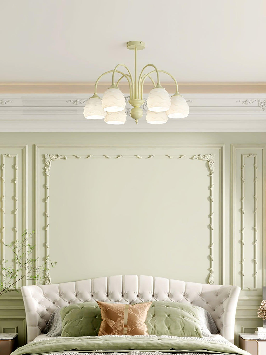 Osenora Glass Chandelier-Moonnatur
