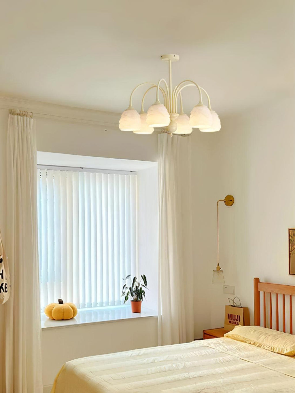 Osenora Glass Chandelier-Moonnatur