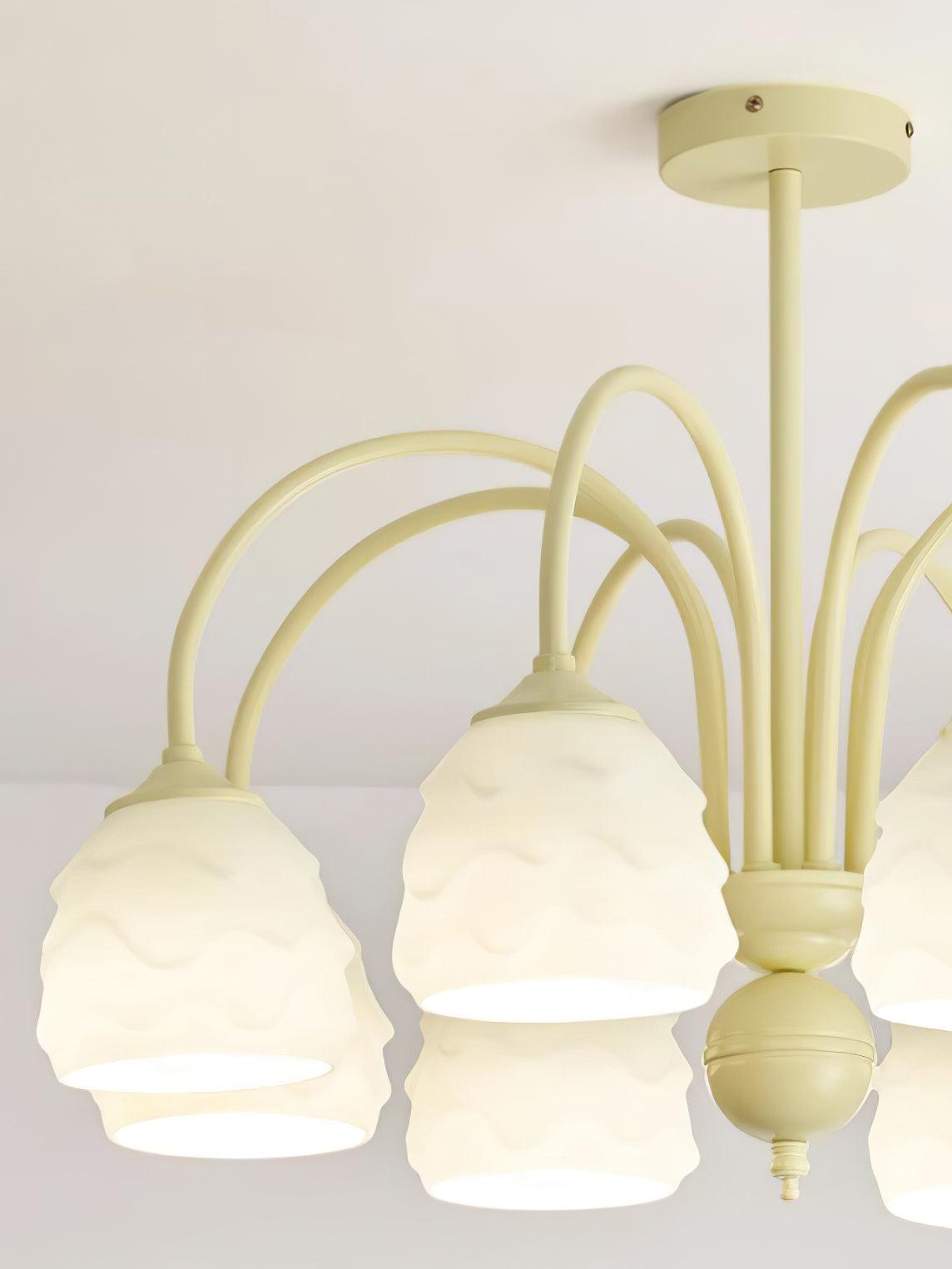 Osenora Glass Chandelier-Moonnatur
