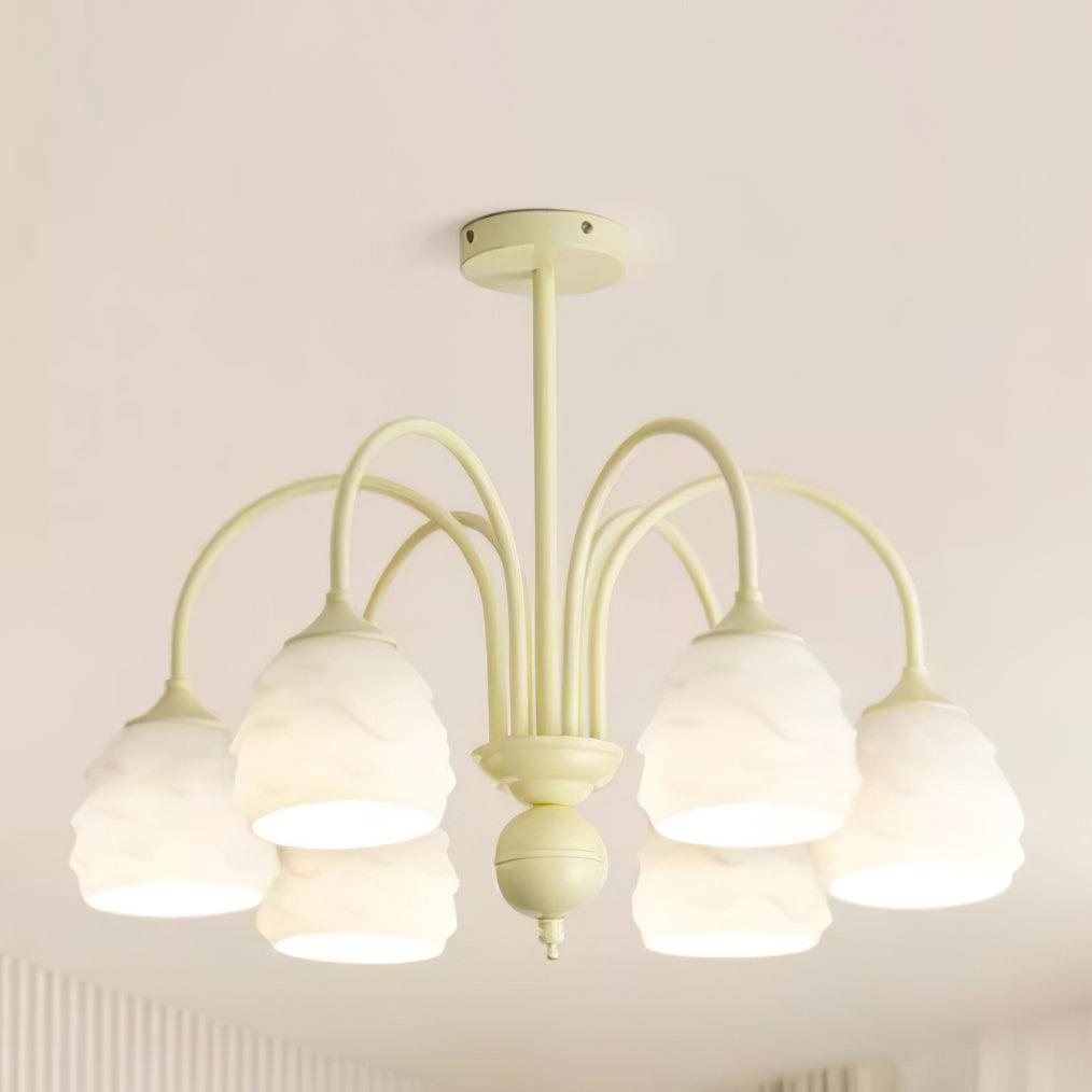 Osenora Glass Chandelier-Moonnatur