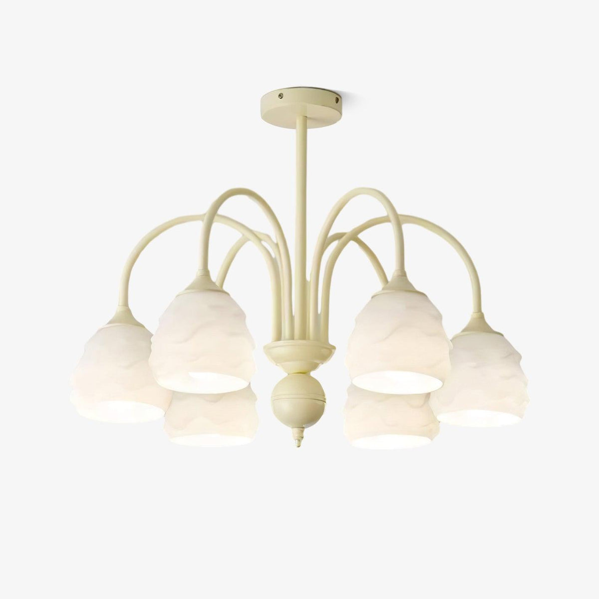 Osenora Glass Chandelier-Moonnatur