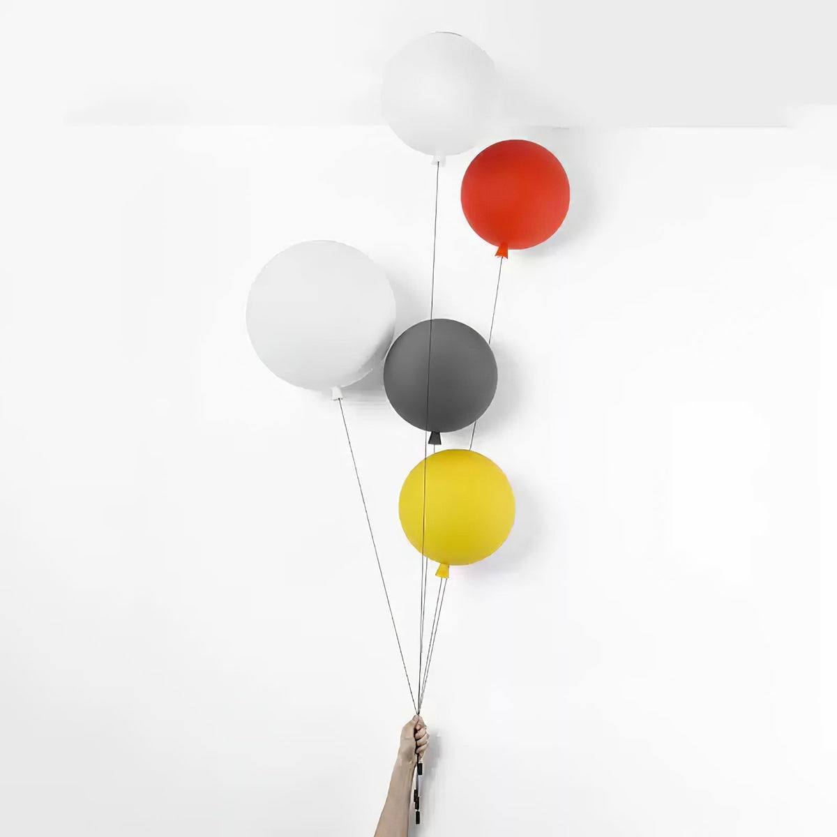 Kelvanna Plastic Wall Light-Moonnatur