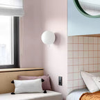 Kelvanna Plastic Wall Light-Moonnatur