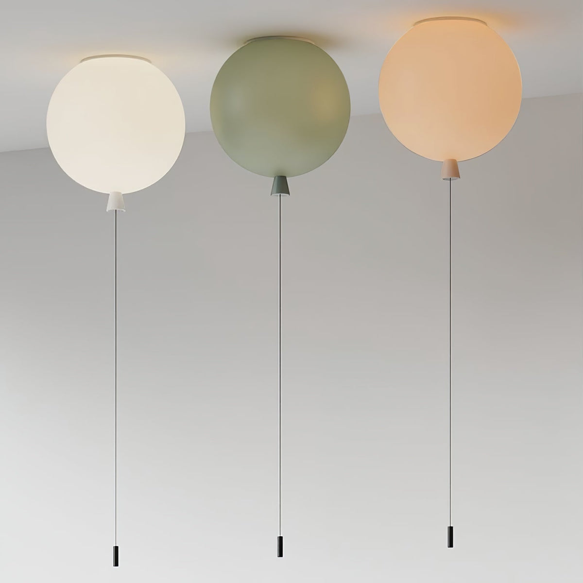 Kavina Plastic Pendant Light-Moonnatur
