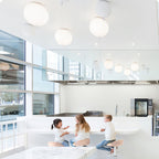 Kavina Plastic Pendant Light-Moonnatur