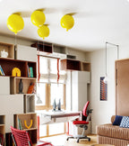 Kavina Plastic Pendant Light-Moonnatur