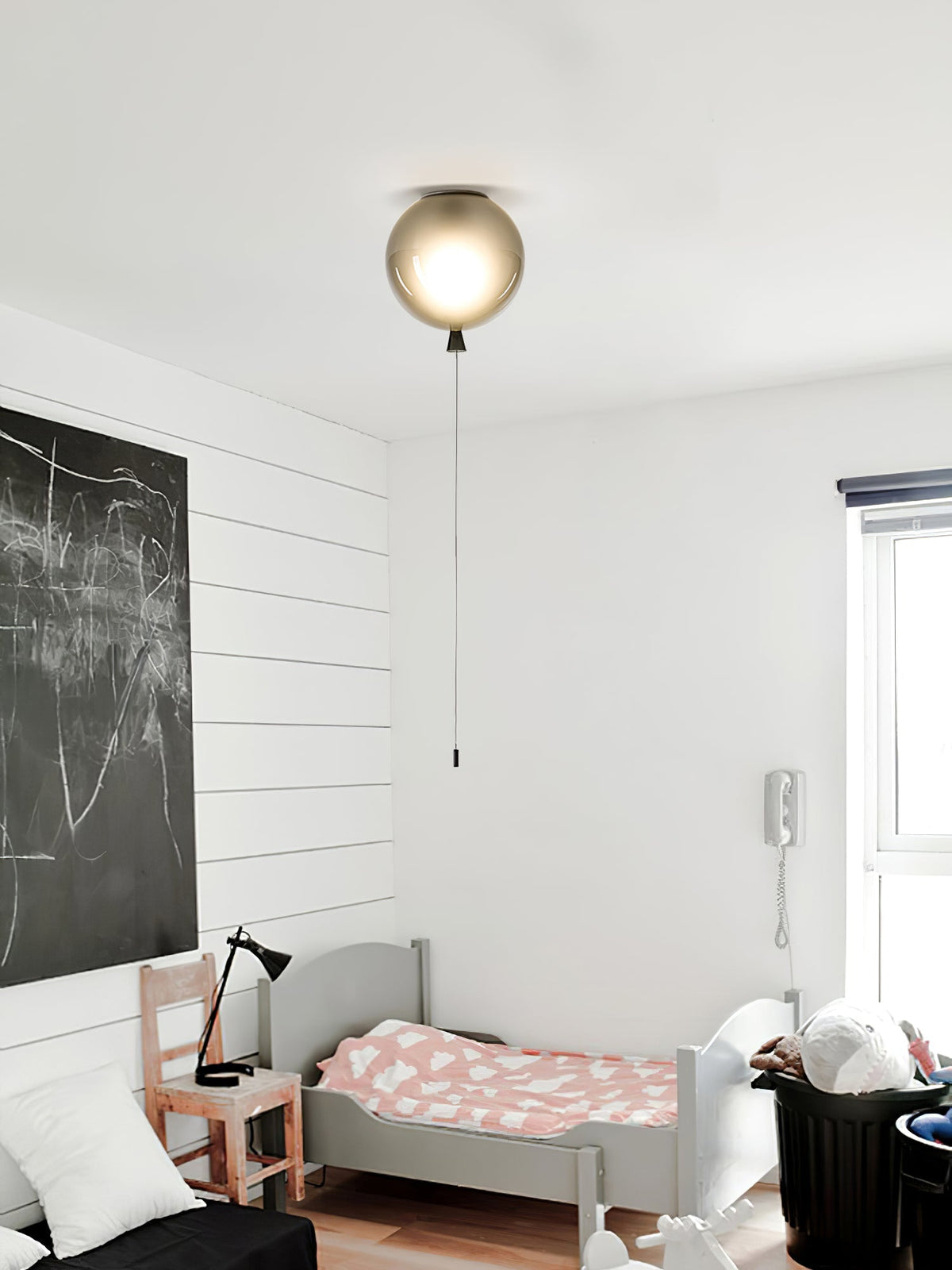 Kavina Plastic Pendant Light-Moonnatur