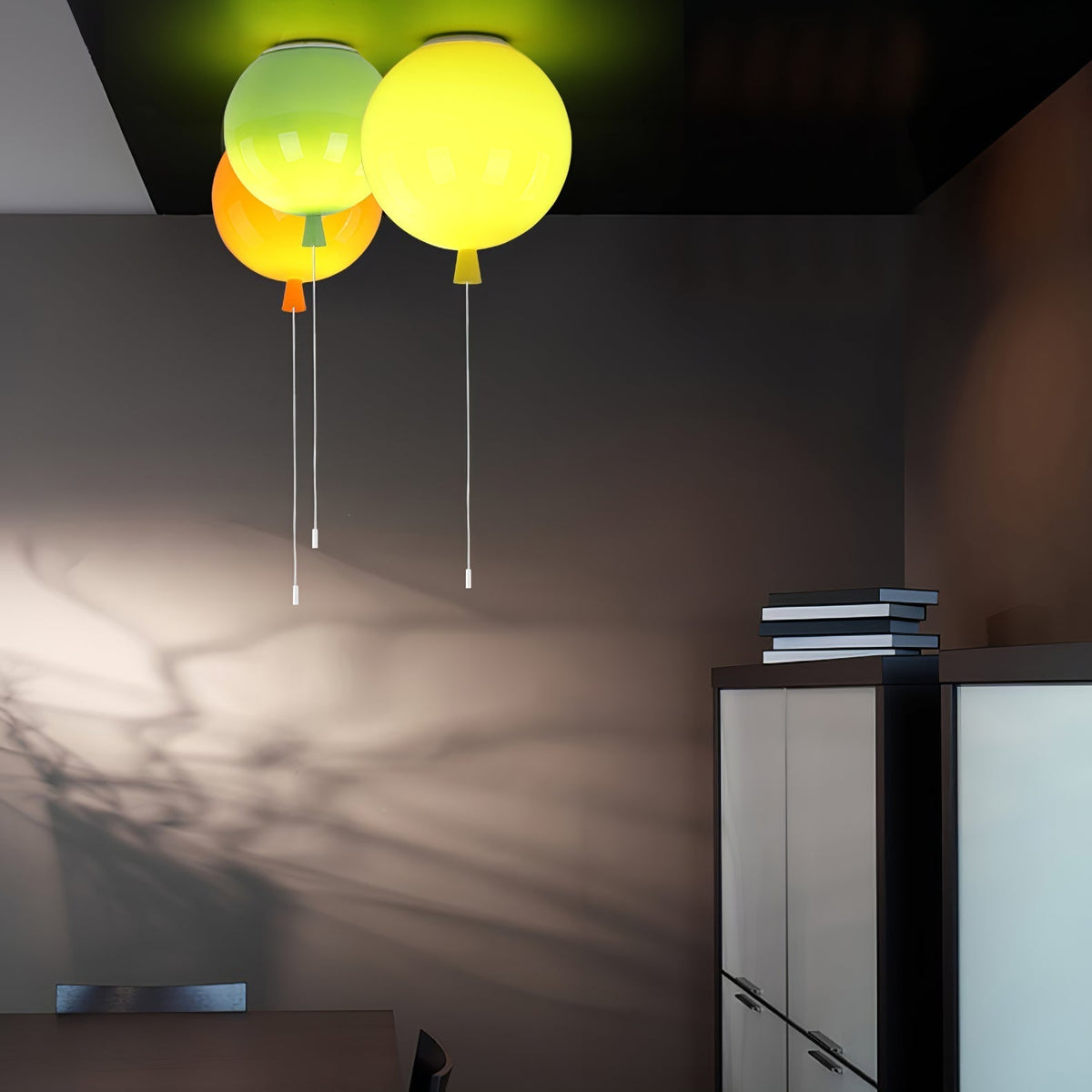 Kavina Plastic Pendant Light-Moonnatur
