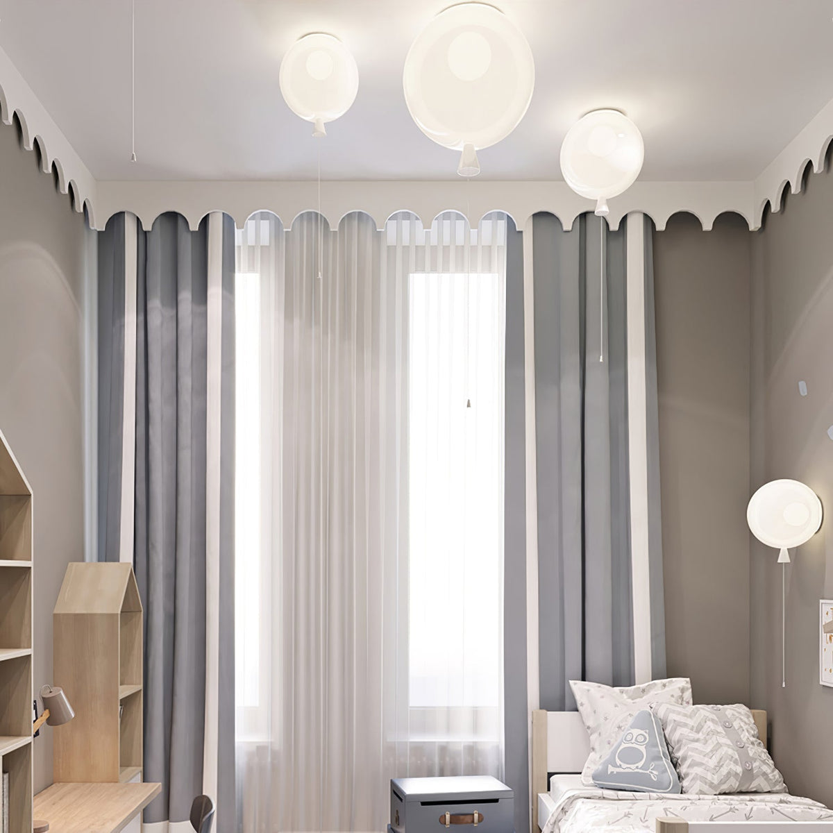 Kavina Plastic Pendant Light-Moonnatur