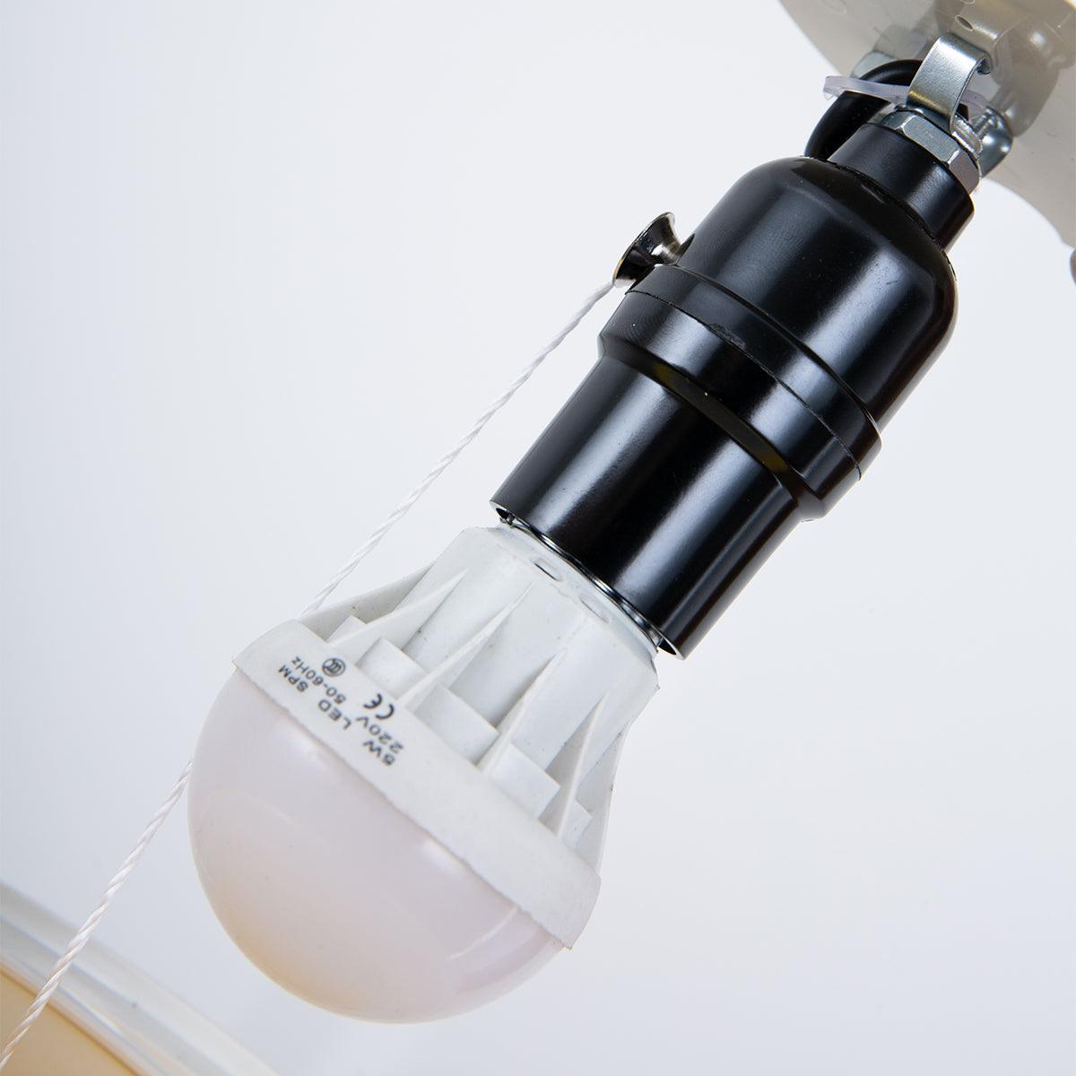 Kelvanna Plastic Wall Light-Moonnatur