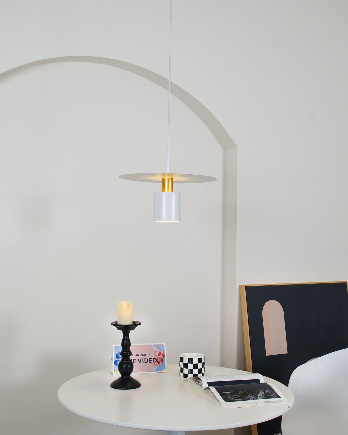 Darevale Metal Pendant Light-Moonnatur