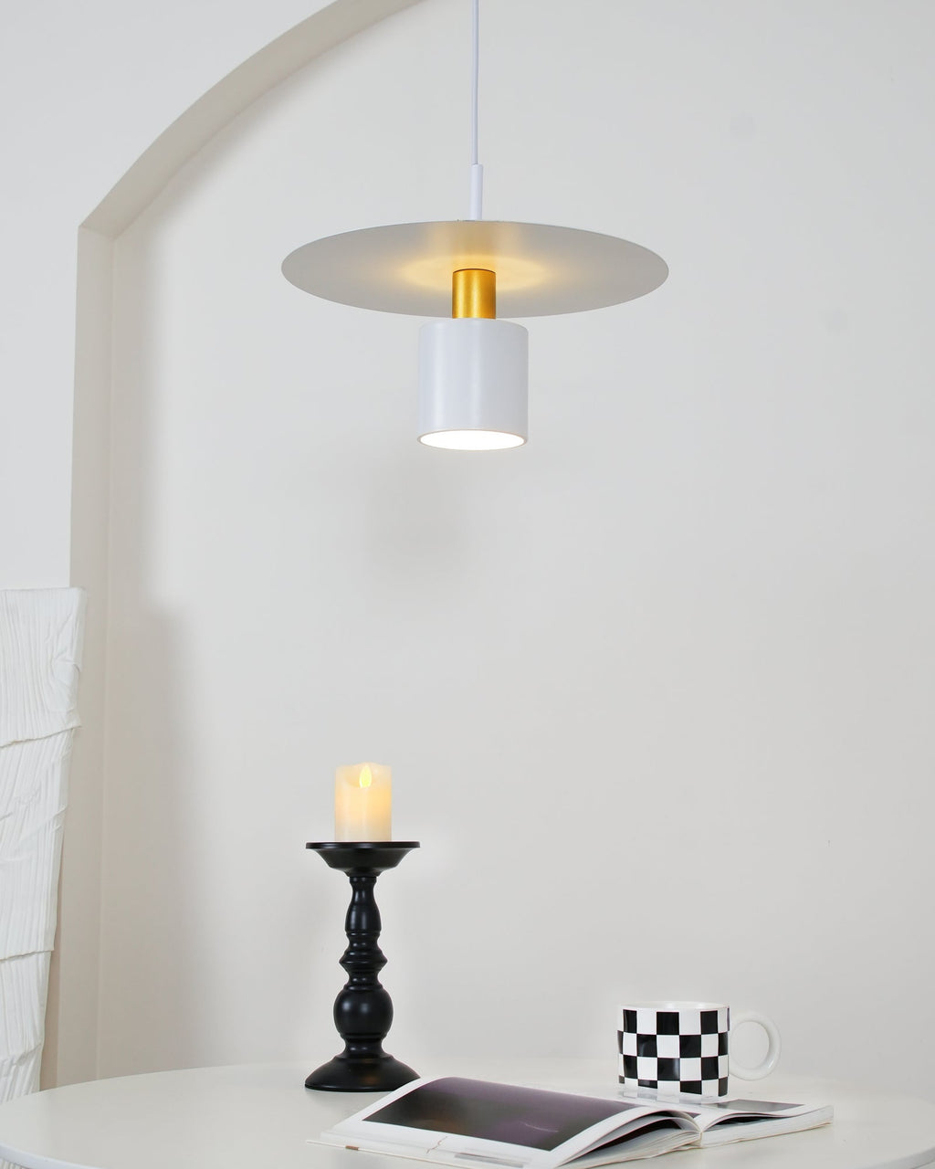 Darevale Metal Pendant Light-Moonnatur