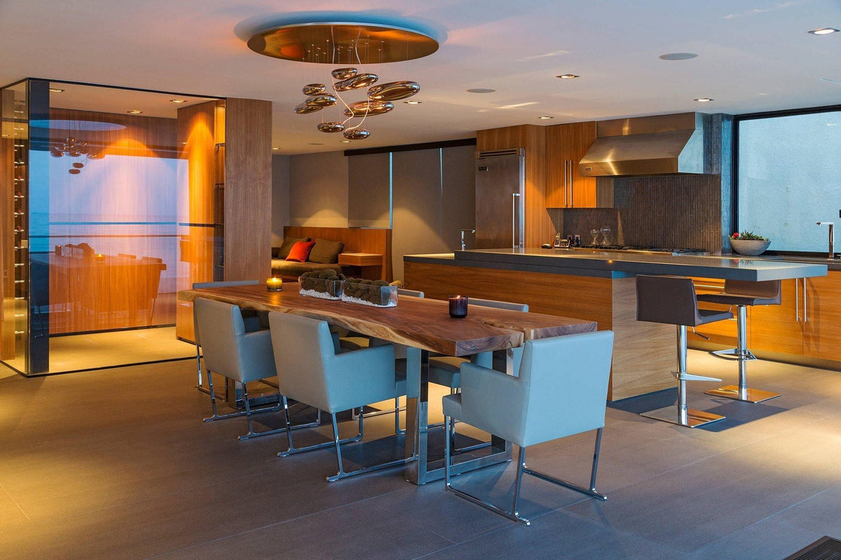 Garrowis Aluminium Chandelier-Moonnatur