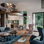 Garrowis Aluminium Chandelier-Moonnatur