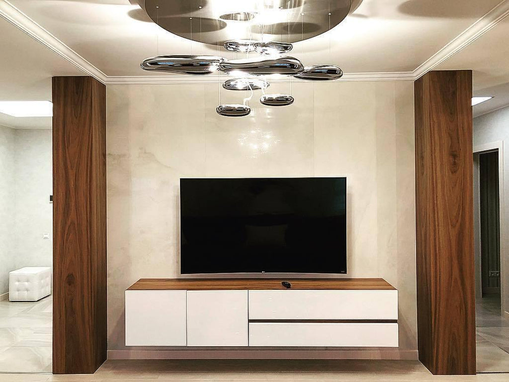 Jorrenenna Aluminium Ceiling Light-Moonnatur