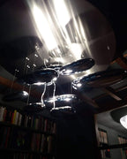 Garrowis Aluminium Chandelier-Moonnatur
