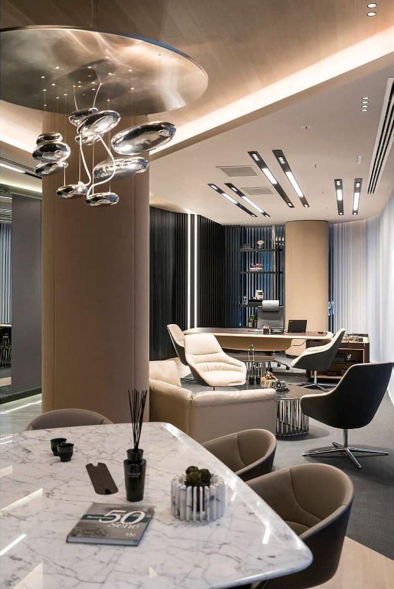 Garrowis Aluminium Chandelier-Moonnatur