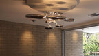 Garrowis Aluminium Chandelier-Moonnatur