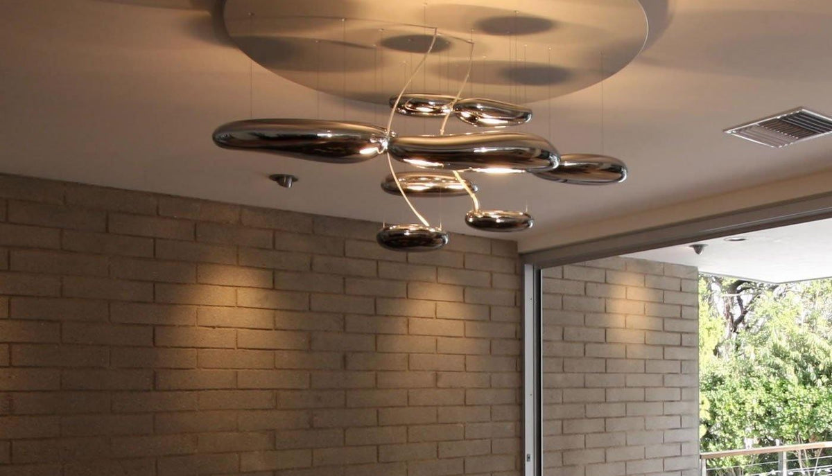 Garrowis Aluminium Chandelier-Moonnatur