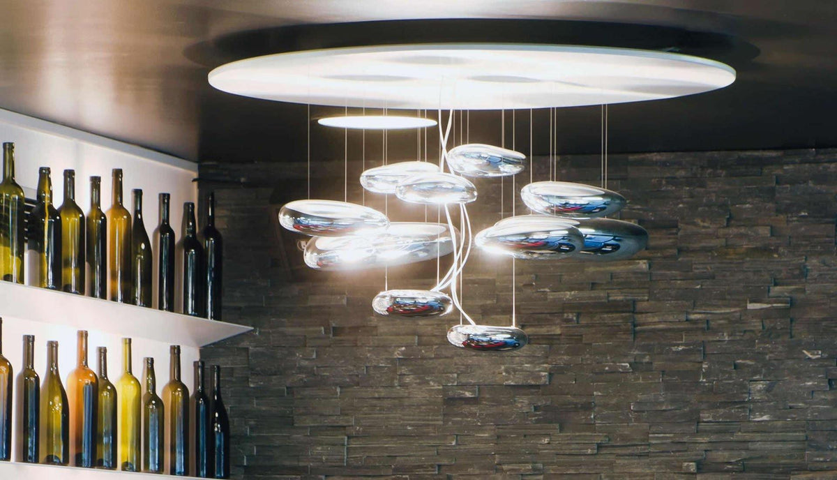 Jorrenenna Aluminium Ceiling Light-Moonnatur