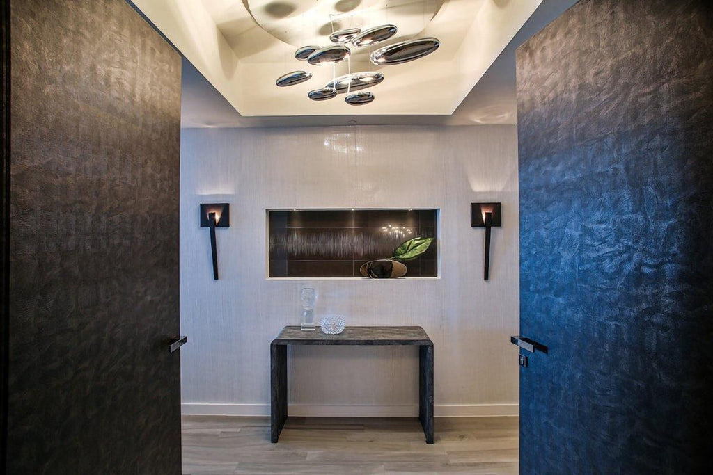 Garrowis Aluminium Chandelier-Moonnatur