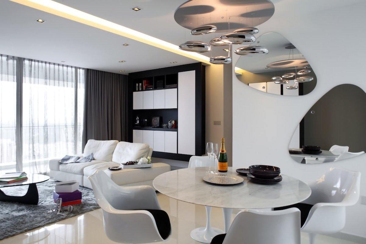 Garrowis Aluminium Chandelier-Moonnatur