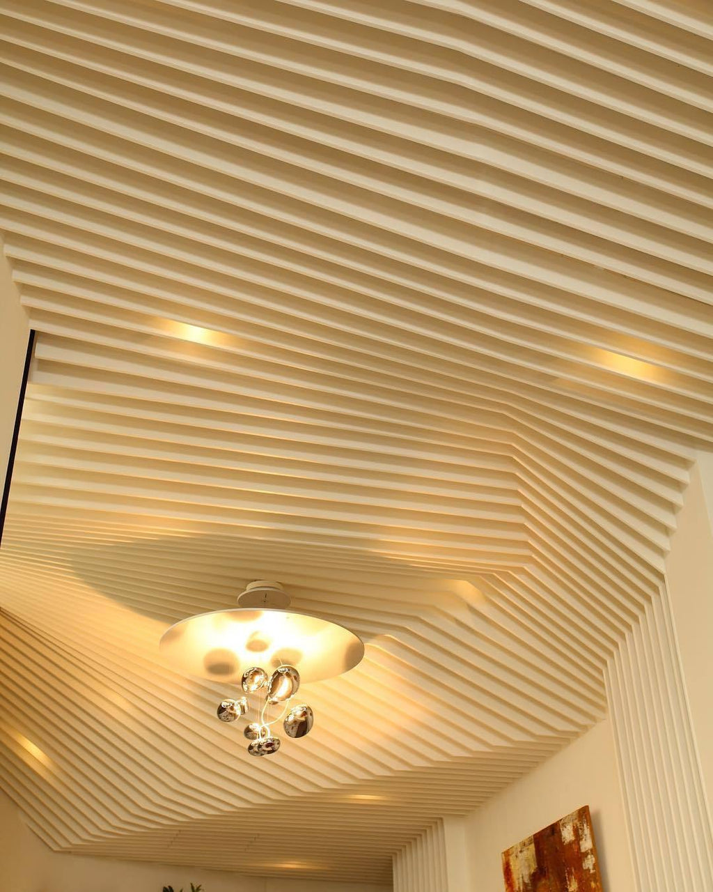Jorrenenna Aluminium Ceiling Light-Moonnatur