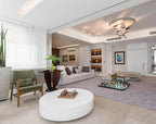 Jorrenenna Aluminium Ceiling Light-Moonnatur