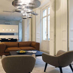 Jorrenenna Aluminium Ceiling Light-Moonnatur