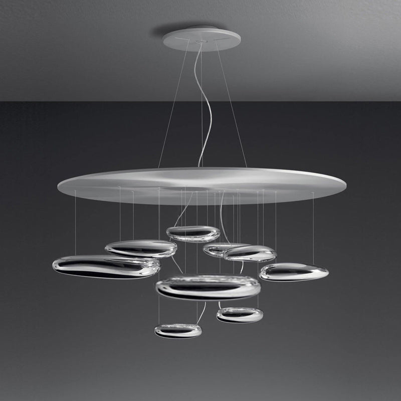 Garrowis Aluminium Chandelier-Moonnatur