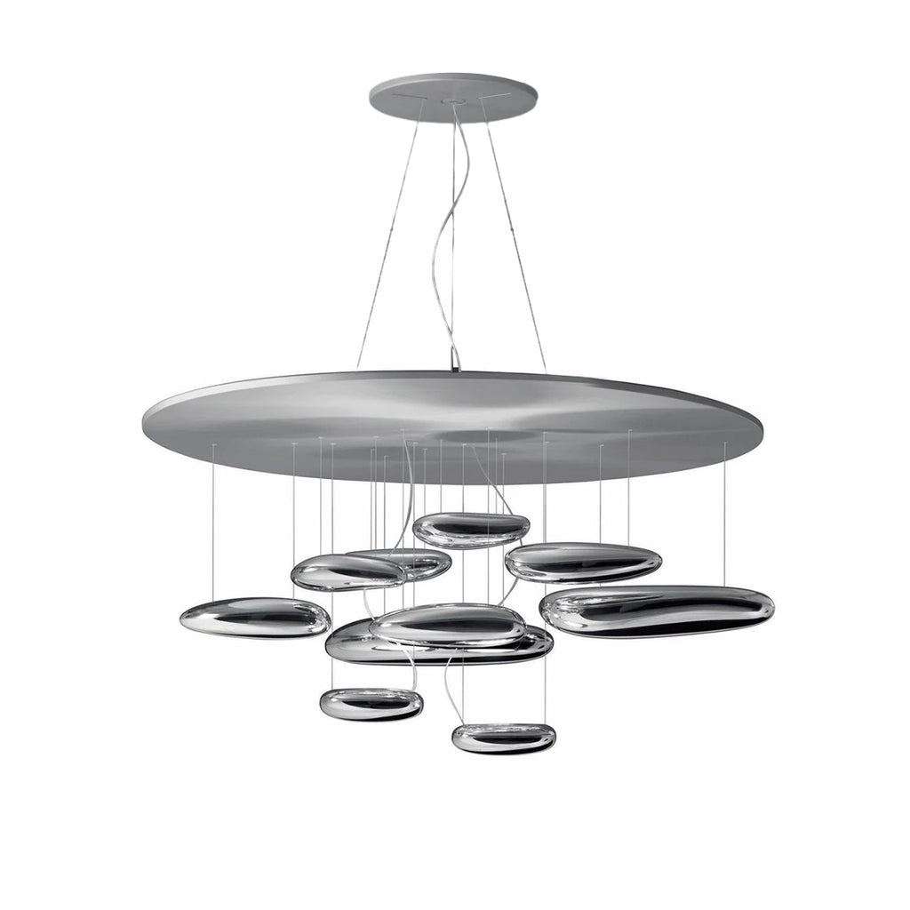 Garrowis Aluminium Chandelier-Moonnatur