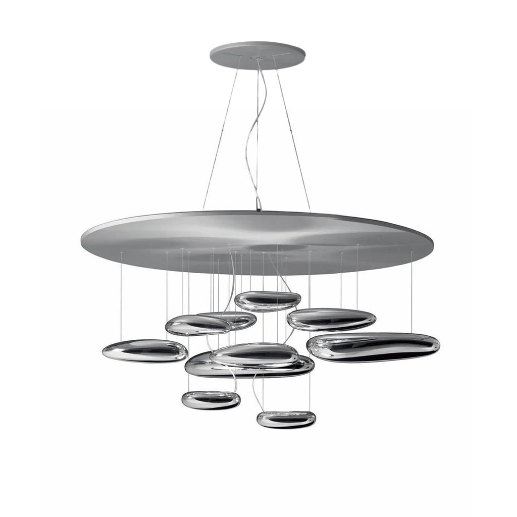 Garrowis Aluminium Chandelier-Moonnatur