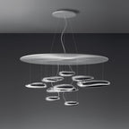 Garrowis Aluminium Chandelier-Moonnatur