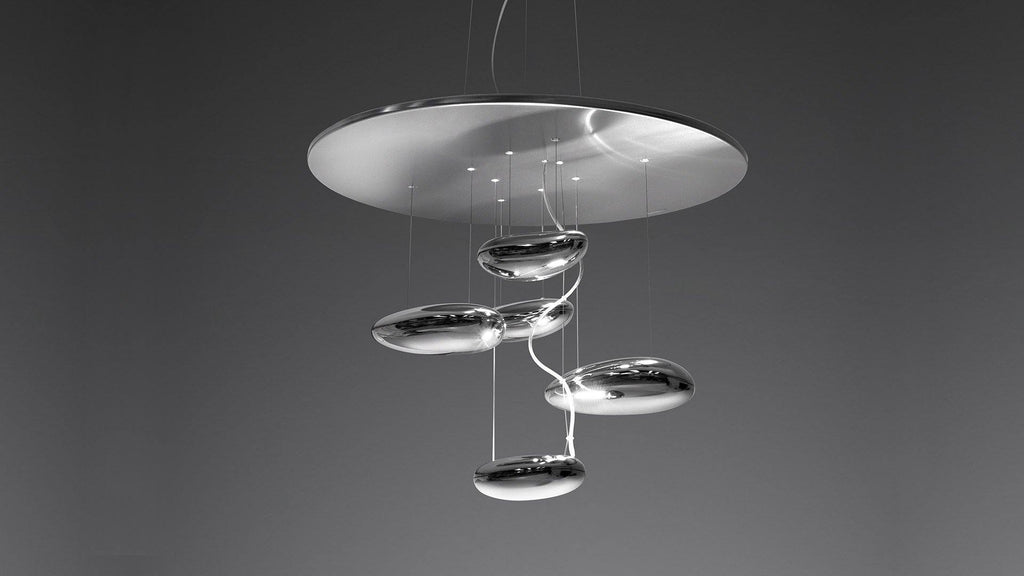 Garrowis Aluminium Chandelier-Moonnatur
