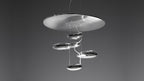 Garrowis Aluminium Chandelier-Moonnatur