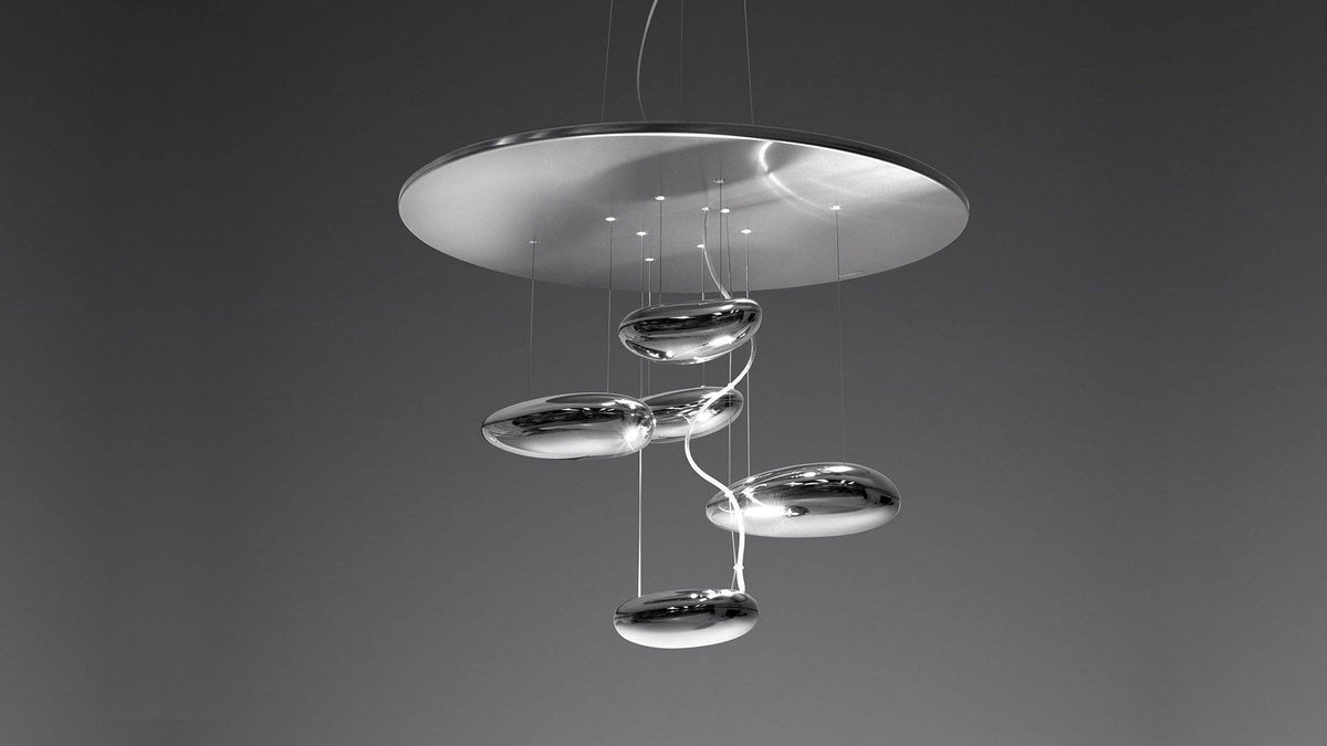 Garrowis Aluminium Chandelier-Moonnatur