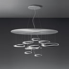Garrowis Aluminium Chandelier-Moonnatur