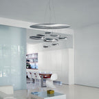 Garrowis Aluminium Chandelier-Moonnatur