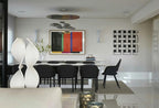 Garrowis Aluminium Chandelier-Moonnatur