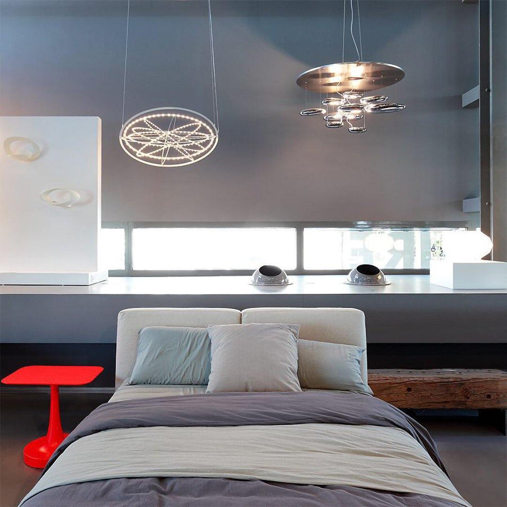 Garrowis Aluminium Chandelier-Moonnatur