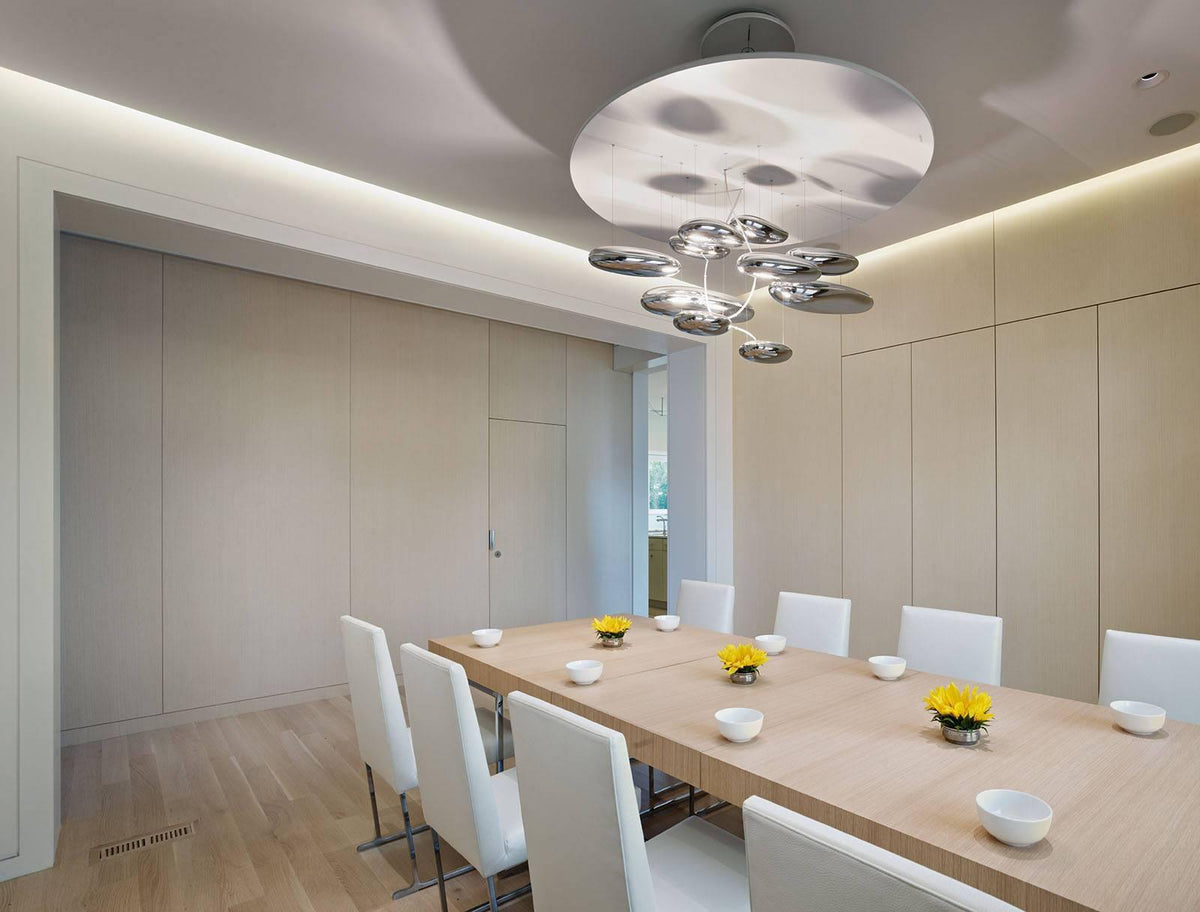 Garrowis Aluminium Chandelier-Moonnatur