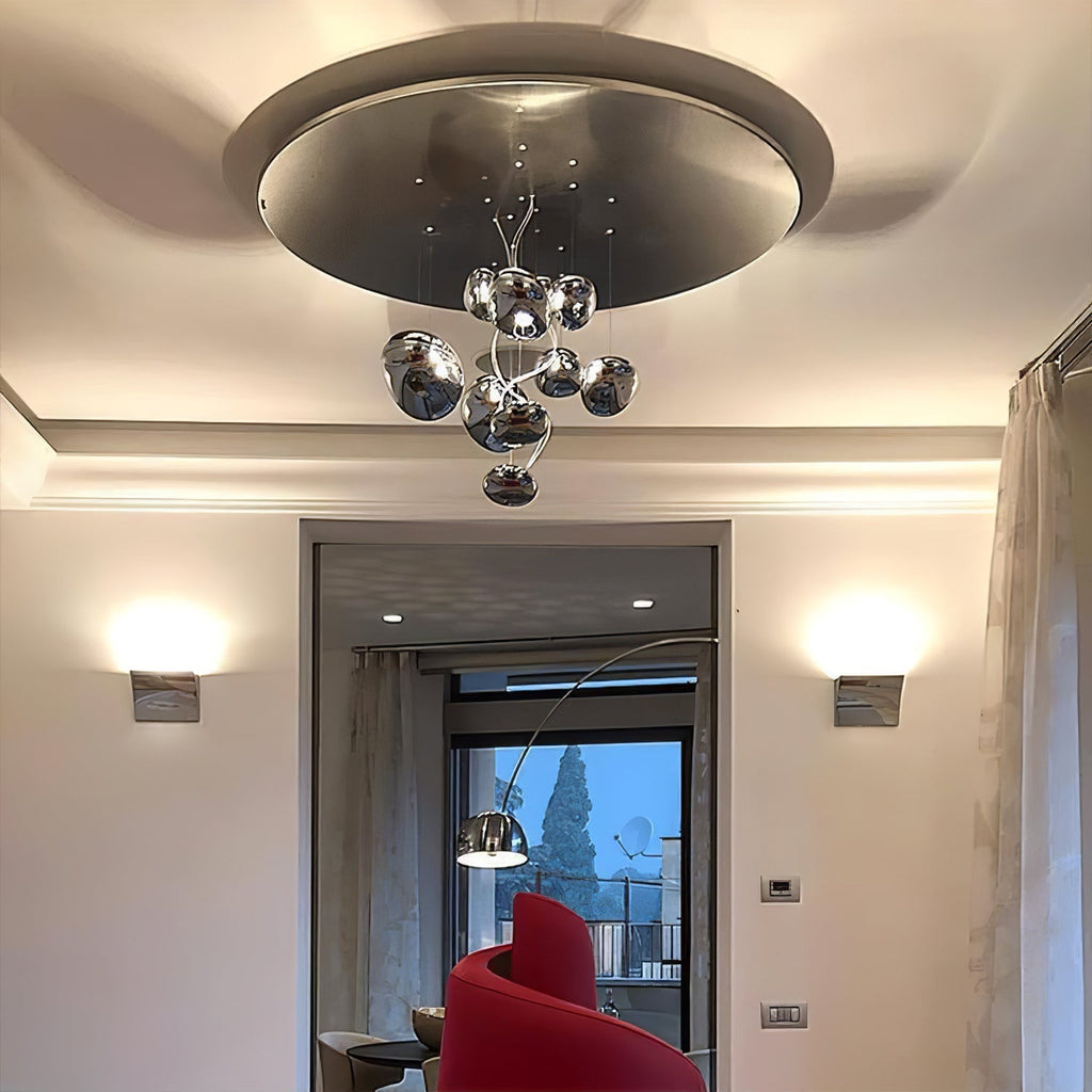 Jorrenenna Aluminium Ceiling Light-Moonnatur